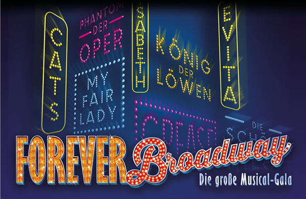"Forever Broadway" am 25./26./27.12. in der Philharmonie