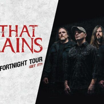 No Knock – All That Remains im Backstage (Konzertbericht)
