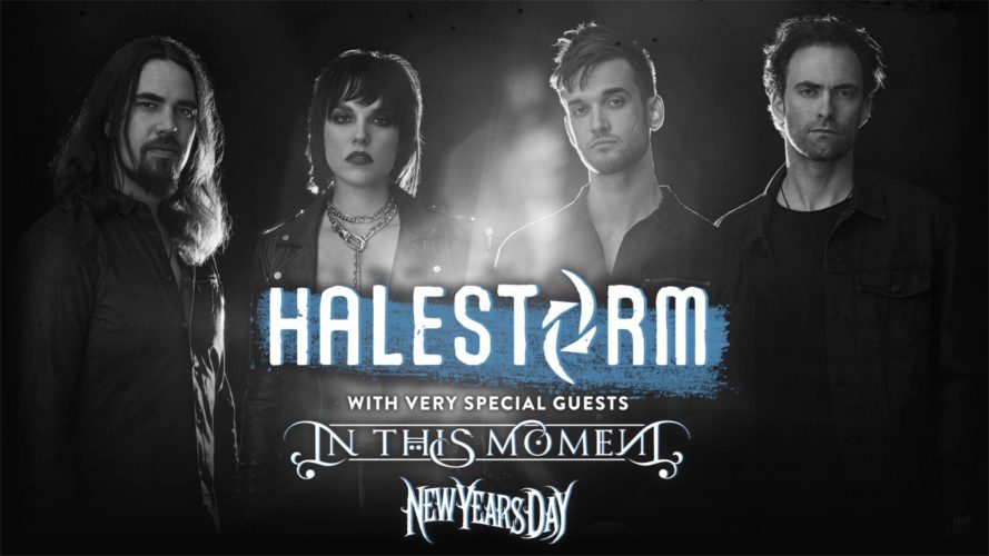 Halestorm & In This Moment & New Years Day – am 16. November in der TonHalle
