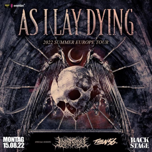As I Lay Dying - am 15. August im Backstage Werk