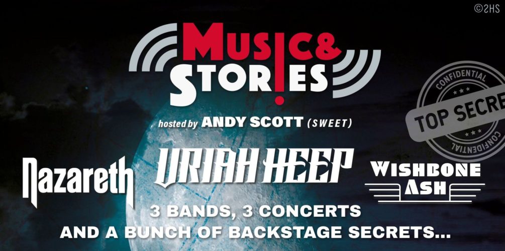 Music & Stories mit u.a. Uriah Heep – am 19. Januar in der Muffathalle