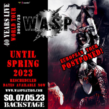 W.A.S.P – am 7. Mai 2023 im Backstage Werk