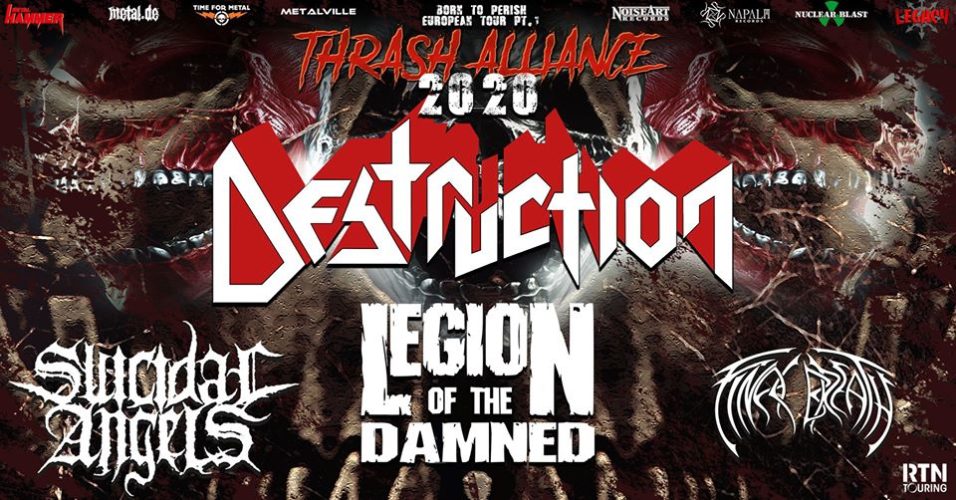 Bestial Invasion - Thrash Alliance 2020 im Backstage (Konzertbericht)