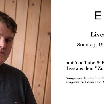 Wir übertragen das Livestream-Konzert unseres Magazinleiters Ludwig!