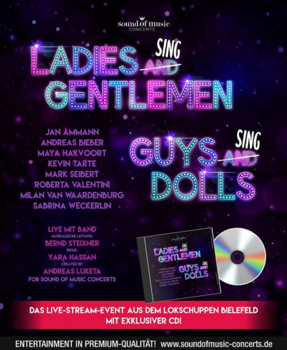Ladies Sing Gentleman – das Musical-Stream-Konzert ab 3. April!