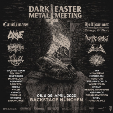 Dark Easter Metal Meeting – am 8./9. April 2023 im Backstage